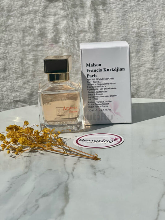 Generic Maison Francis Kurkdjian â€“ Amyris Femme â€“ 70 ml EdP â€“ TESTER Plus free 5 travel spray and Deodorant