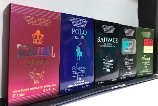 5 Pack Smart Collection Perfume For Men