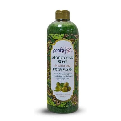 Pretty Be Brightening Moroccan Body Wash With Natural Olive Extracts