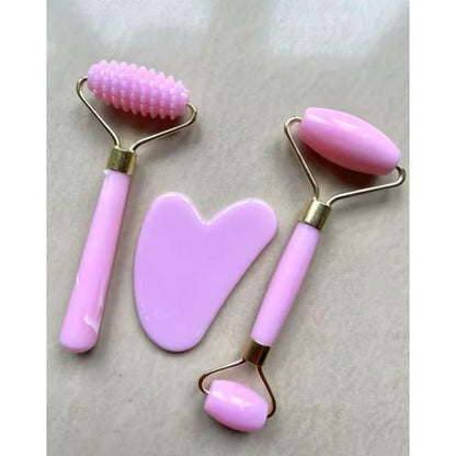 Natural 3 in 1 Jade roller + Guasha + Massager