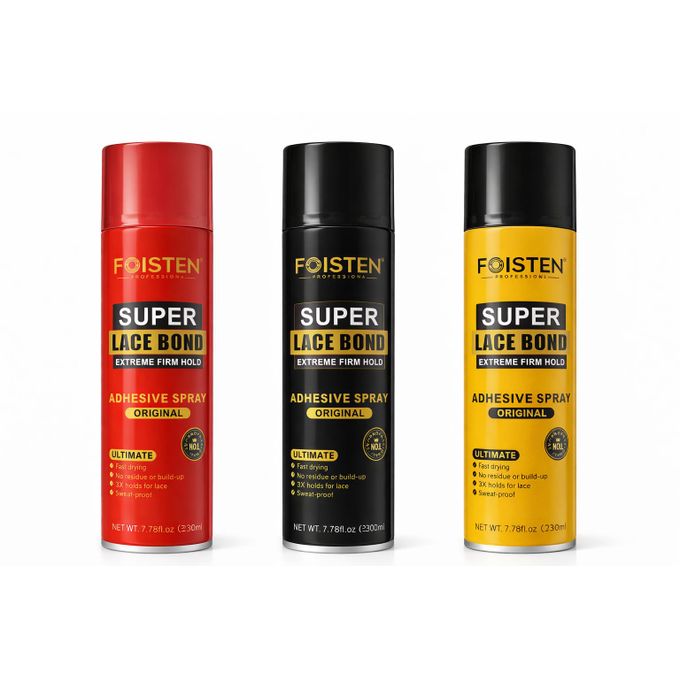 Foisten Super Lace Bond Lace, Extreme Firm Hold (Supreme) - 120ml
