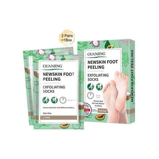 Beauty Guanjing Newskin Foot Peeling Mask Foot Peel mask Exfoliating Socks 2pairs
