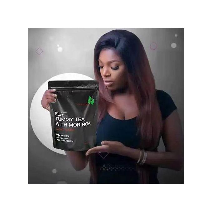 Flat Tummy Tea Moringa Night Suppress Appetite- 28 Refreshing Tea Bags.