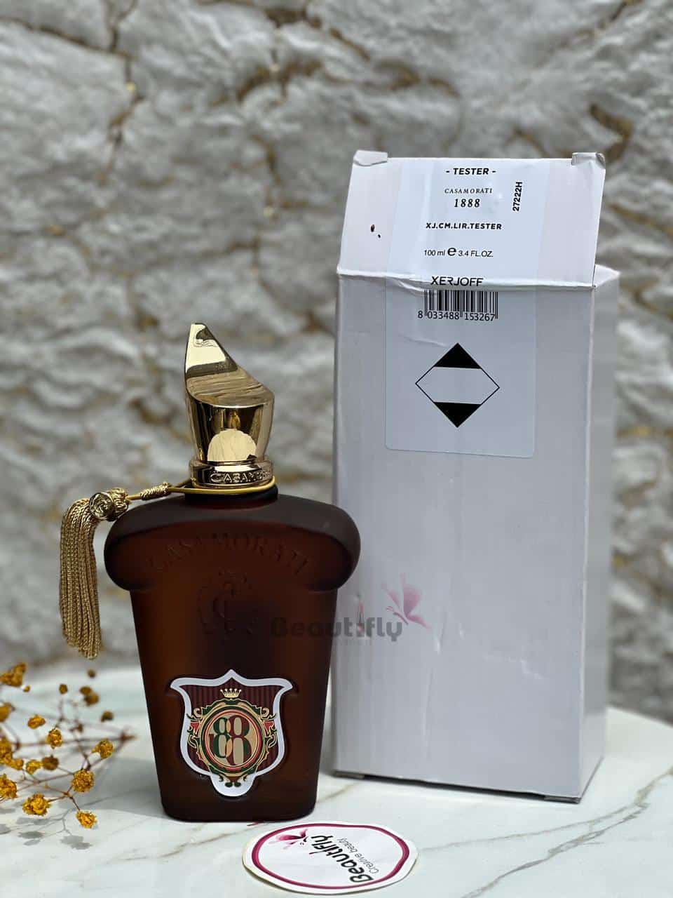 Generic 1888 â€“ Xerjoff â€“ 100ml EDP Tester Unisex Plus free 5 travel spray and Deodorant