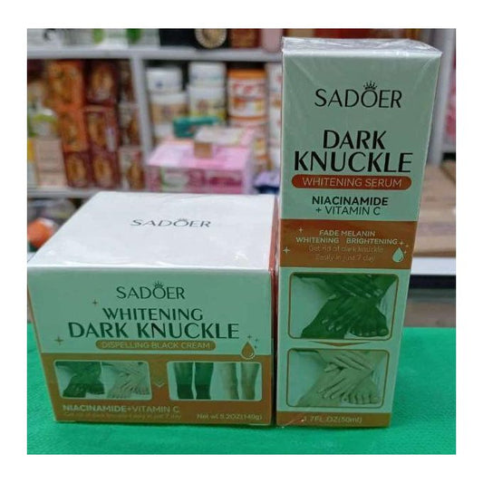 2 In 1 : Dark Knuckle Whitening Serum+ Dark Knuckle Whitening Cream