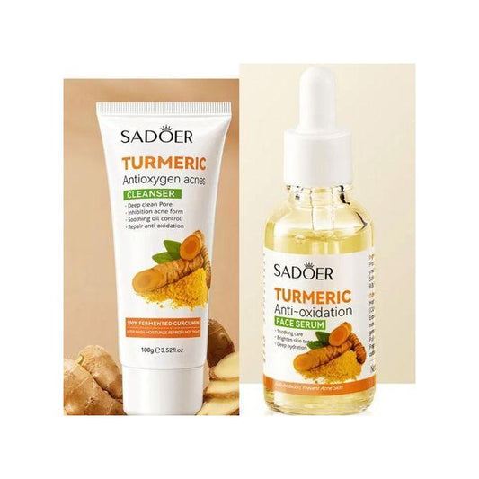 2 in 1 Turmeric Serum + Turmeric Cleanser