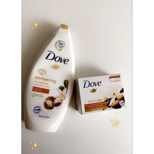 Dove 2 in 1 SPECIAL OFFER!!! : Pampering Body Wash + Beauty Cream Bar