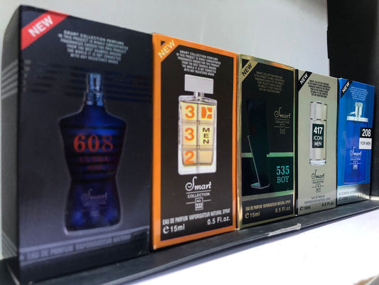 5 Pack Smart Collection Perfume For Men