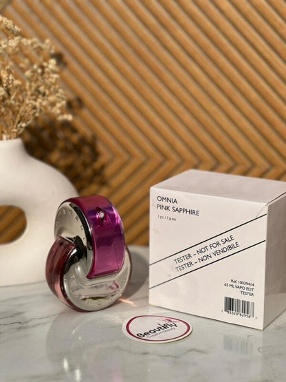 Generic Bvlgari â€“ Omnia Pink Sapphire â€“ 65 ml â€“ EDT â€“ TESTER Plus free 5 travel spray and Deodorant