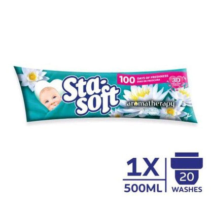 Sta Soft Aromatherapy Vitality Fabric Softener Refill - 500ml