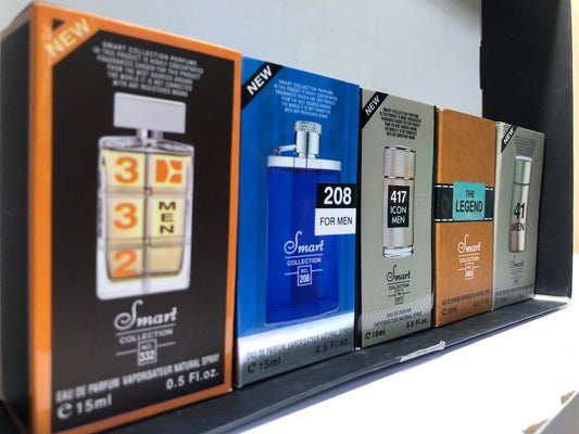 5 Pack Smart Collection Perfume For Men