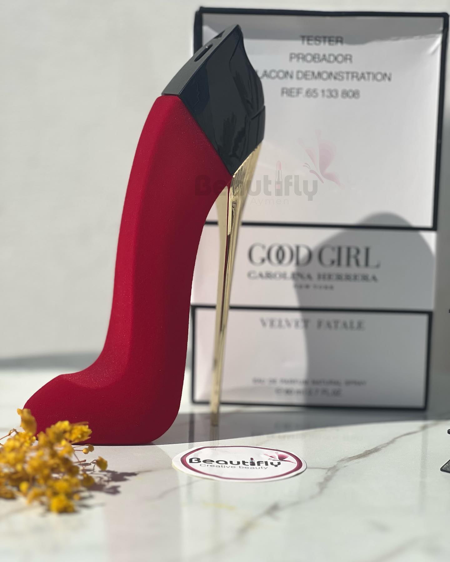 Generic Carolina Herrera Good Girl Velvet Fatale â€“ 80ml EDP Tester  Plus free 5 travel spray and Deodorant