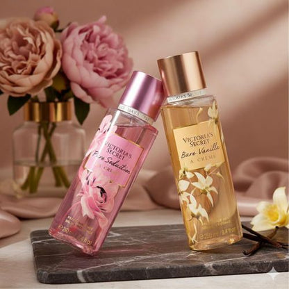 Victoria's Secret 2 in 1 FRAGRANCE COMBO: Bare vanilla la creme + Pure Seduction La creme