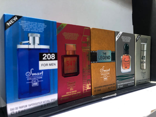 5 Pack Smart Collection Perfume For Men