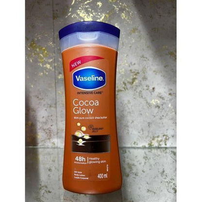 Vaseline 2 in 1 GLOWING SET: Cocoa Glow Body Lotion + The Ordinary Glycolic Acid 7% Toning Solution