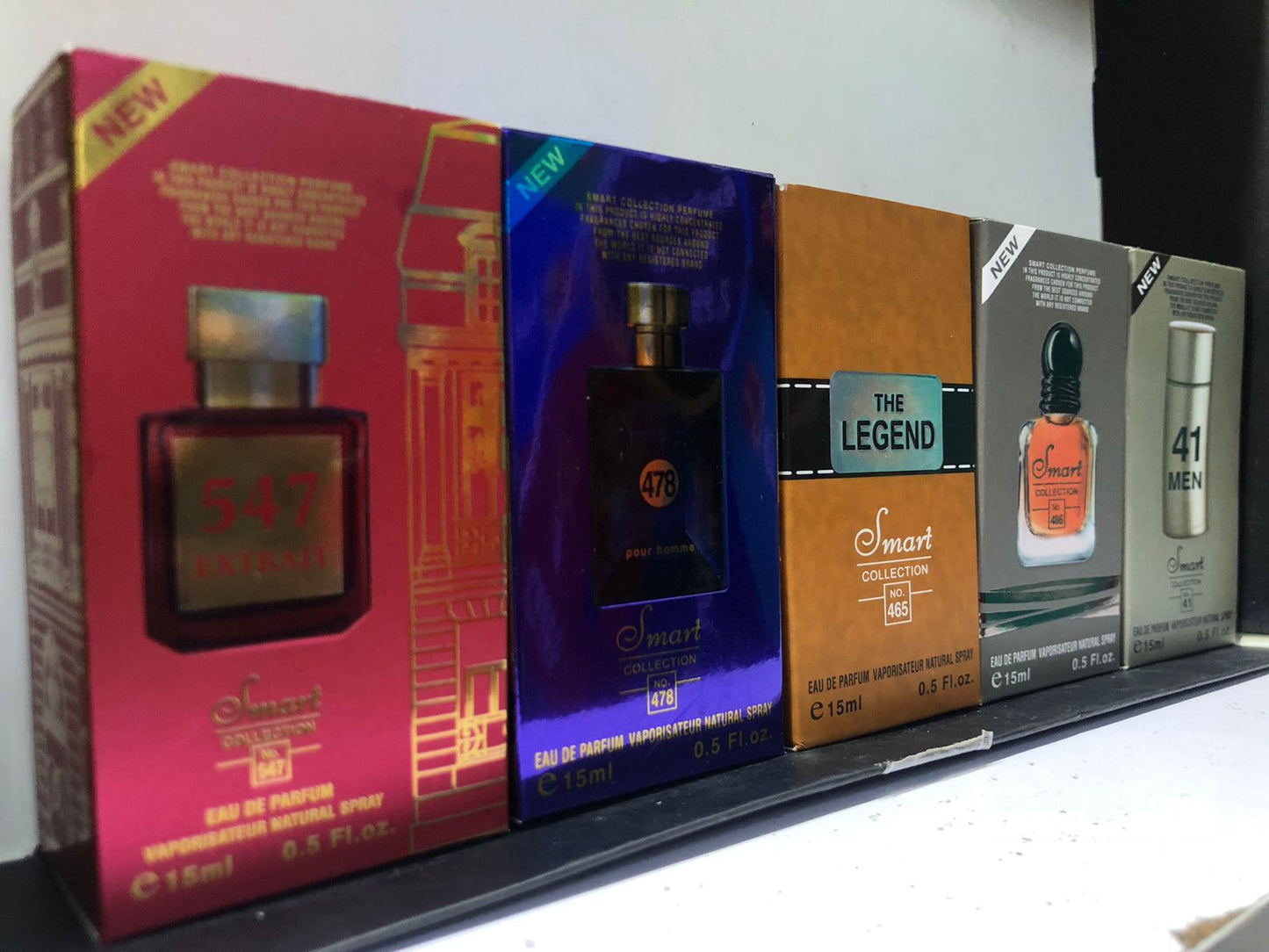 5 Pack Smart Collection Perfume For Men