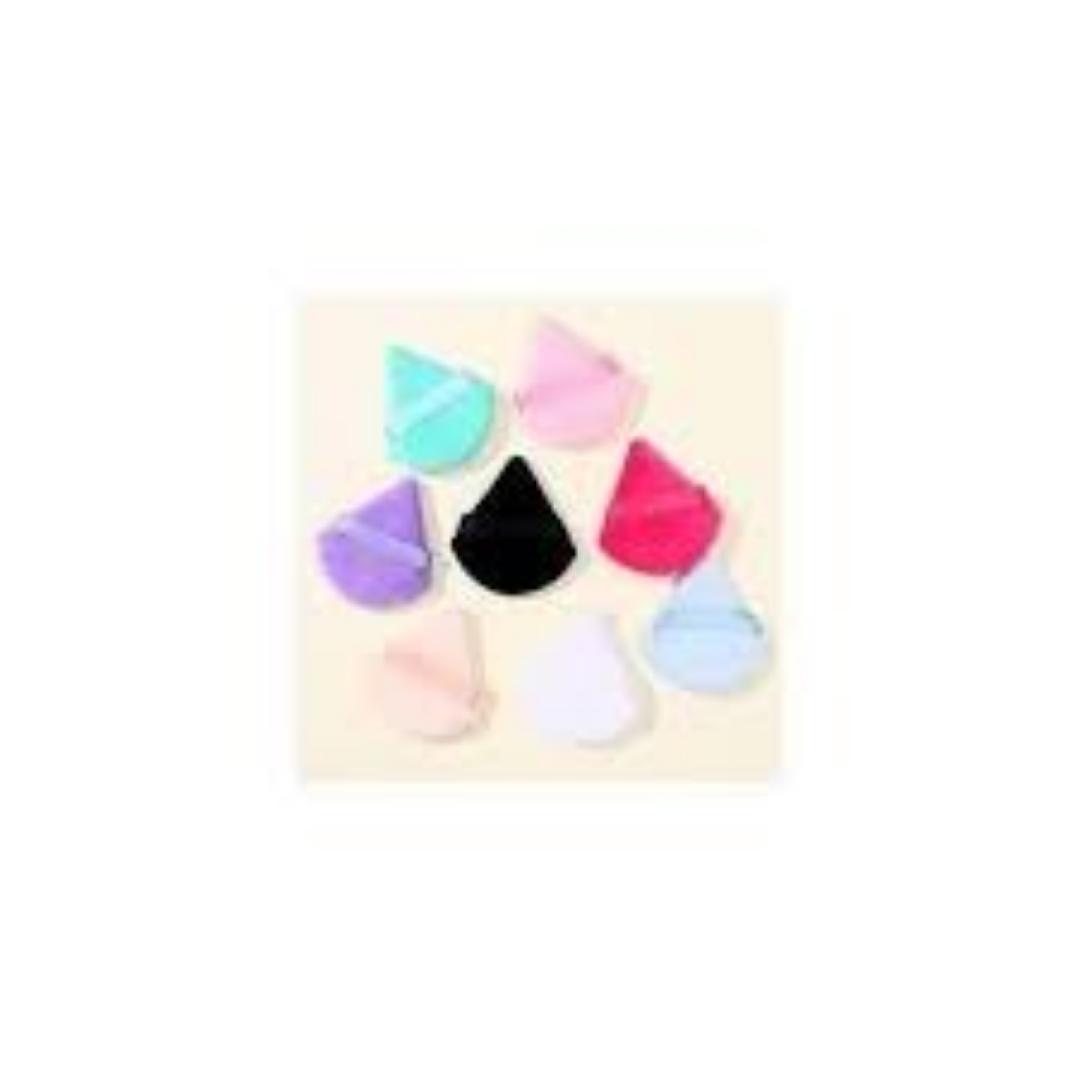 6pc Powder Puff, Triangle Makeup Puff for Loose Powder