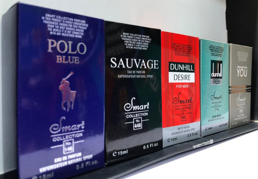 5 Pack Smart Collection Perfume For Men