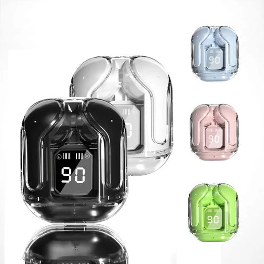 SZ31 Wireless BT5.3 Headset BT call TWS Headphones ENC Headphones LED Power Digital Display Stereo Sound Earphones for Sports