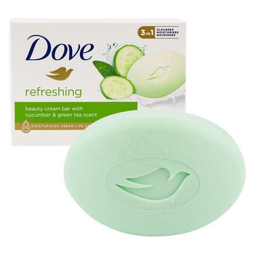 Dove 3 In 1 SHOWER SET : Shower Gel + Beauty Cream Bar +(FREE GIFT A Pair Of Exfoliating Gloves)