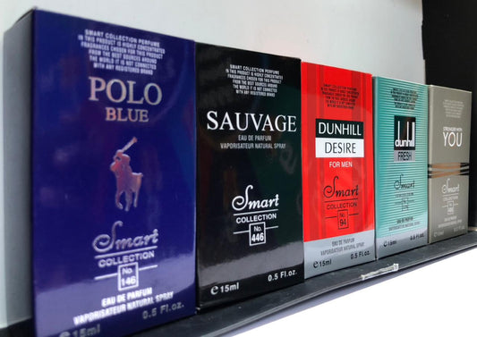 5 Pack Smart Collection Perfume For Men