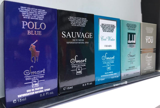 5 Pack Smart Collection Perfume For Men