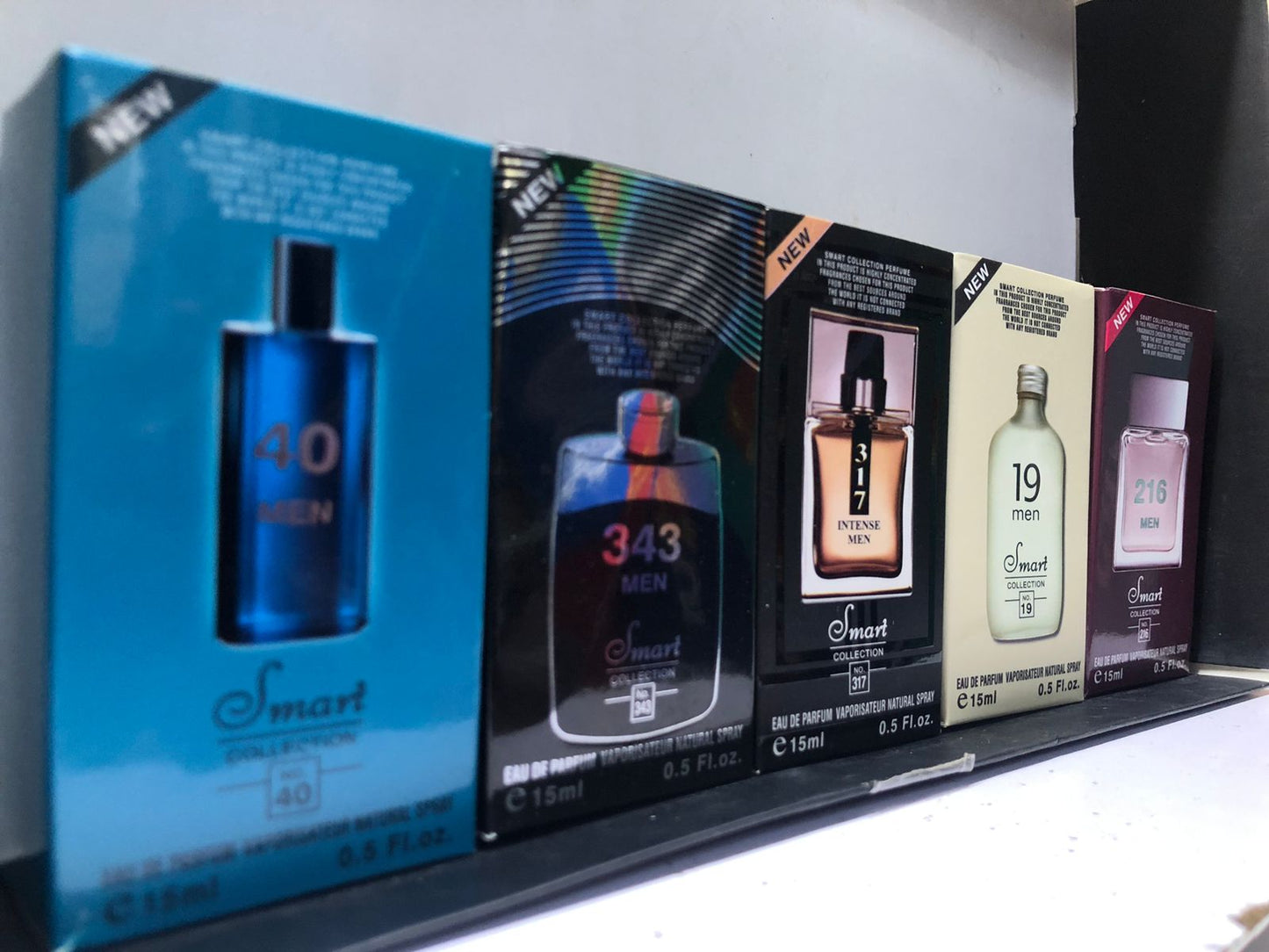 5 Pack Smart Collection Perfume For Men