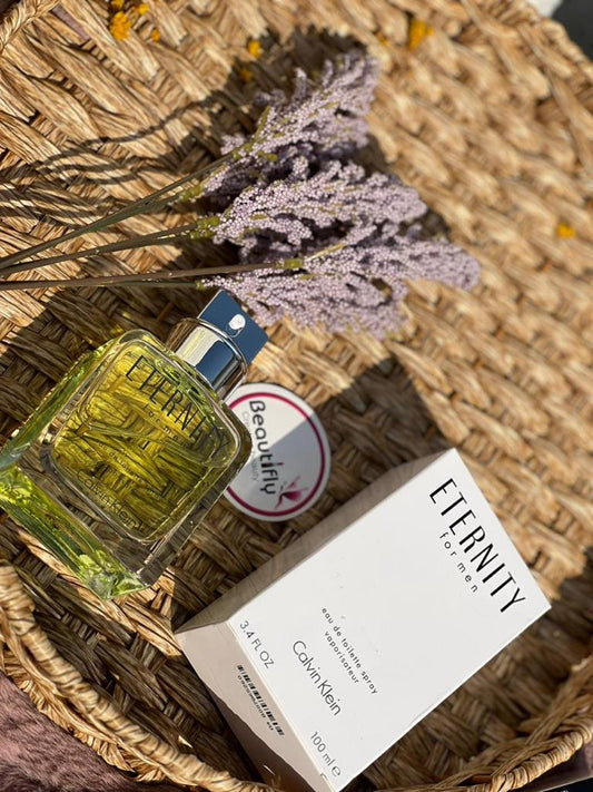 Calvin Klein Eternity â€“ 100ml Tester â€“ EDT for Men Plus free 5 travel spray and Deodorant