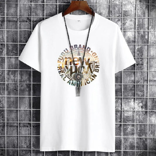 2 PCS Men T-shirts tshirts Men Tops Tees Men Clothes