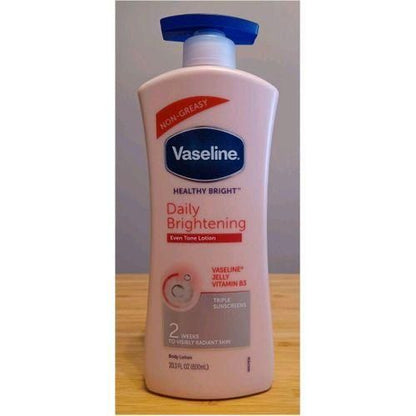 Vaseline 2 in 1 Brightening Set: Daily Brightening Lotion + Kojic Acid Glow Body Oil