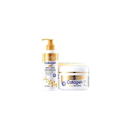 2in1 Collagen Hand And Body lotion and Face Cream For Anti-aging,Moisturizing Skin Care set.
