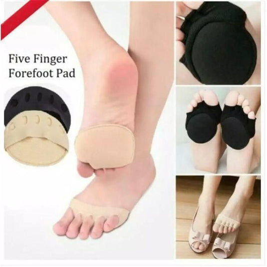 2Pcs Silicone Forefoot Pad High Foot Anti Slip