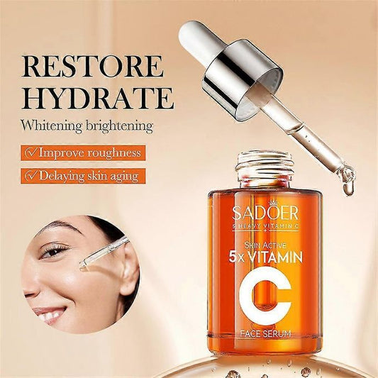 2x Vitamin C Serum Hyaluronic Acid Anti-aging Care Essence 30ML