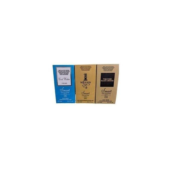 3-In-1 Smart-Collection Pack (Cool Water, 1 Million, Black Orchid)