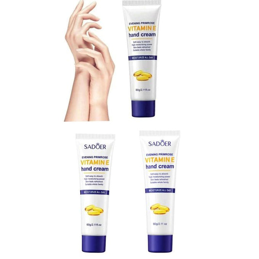 3 Pcs Evening Primrose Vitamin E Hand Creams