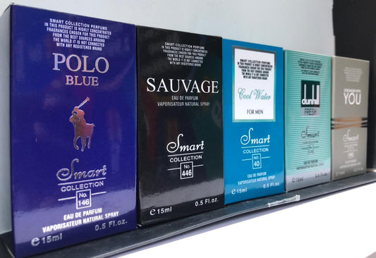 5 Pack Smart Collection Perfume For Men