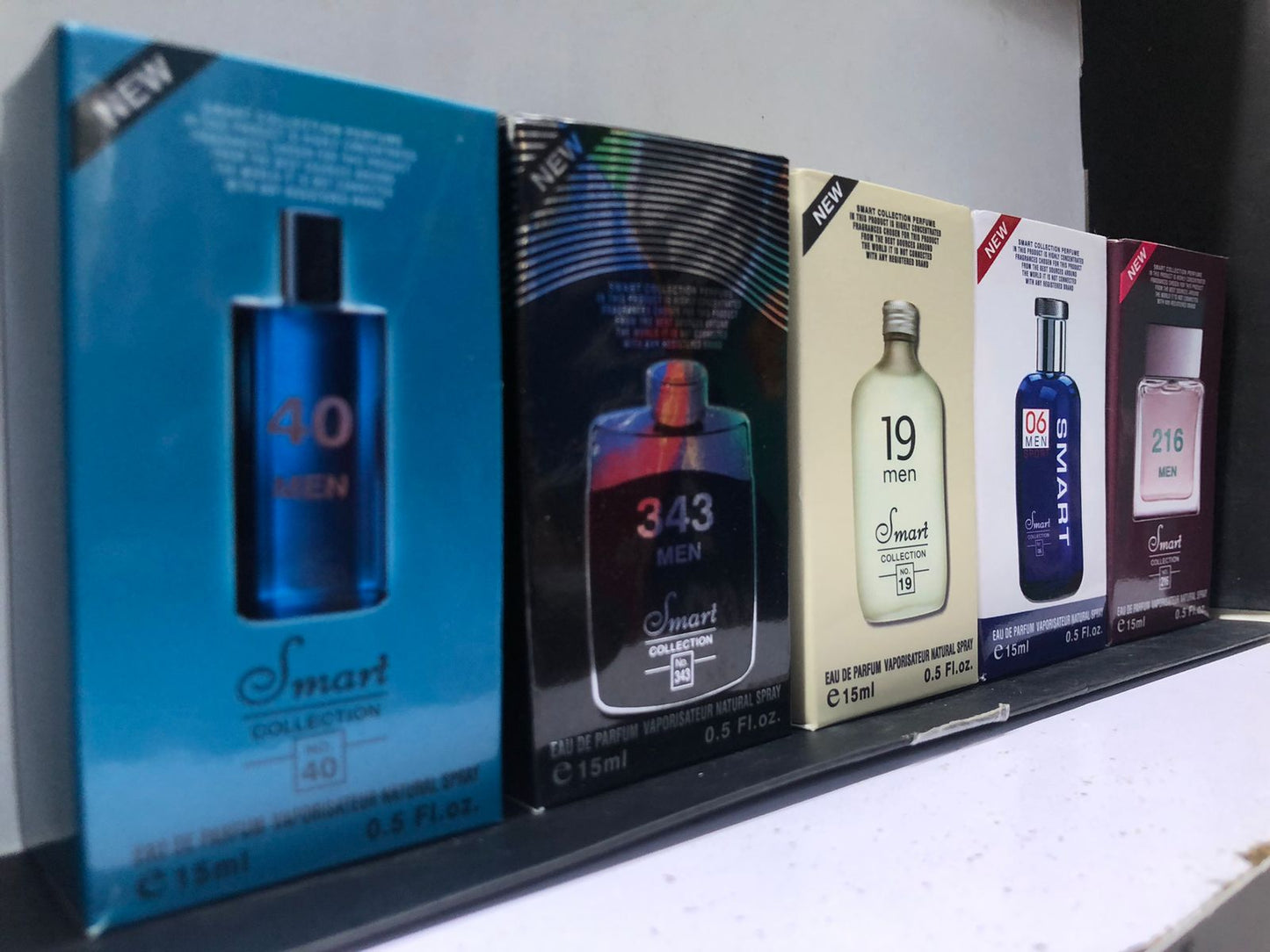 5 Pack Smart Collection Perfume For Men
