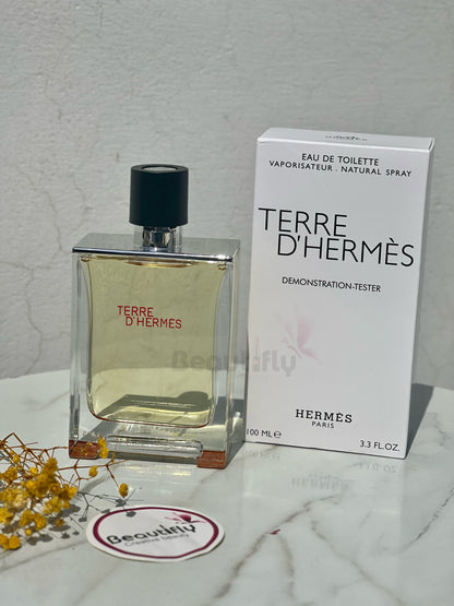 Generic Terre Dâ€™ Hermes â€“ 100ml Tester â€“ EDT for Men  Plus free 5 travel spray and Deodorant