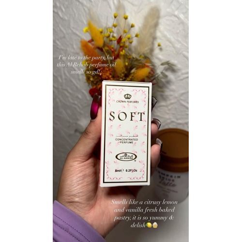 Al Rehab 3 In 1 Perfume Combo: Soft Perfume + Oil + Golden Twinkle Star Fragrance Mist