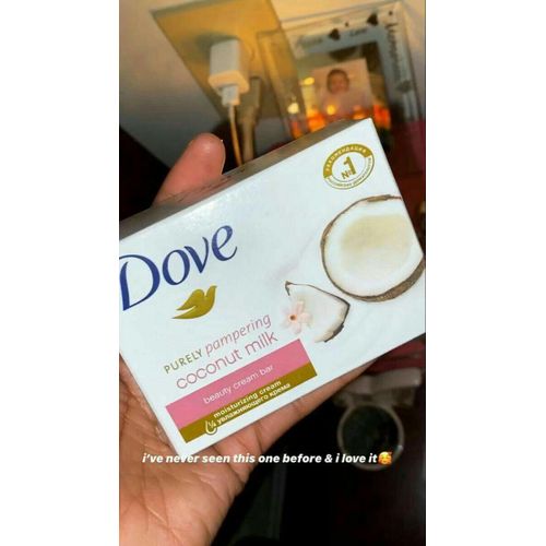 Dove 3 in 1 SELFCARE SET: Purely Pampering Body Wash + Beauty Finish Deo Spray + Coconut Milk Beauty Cream Bar