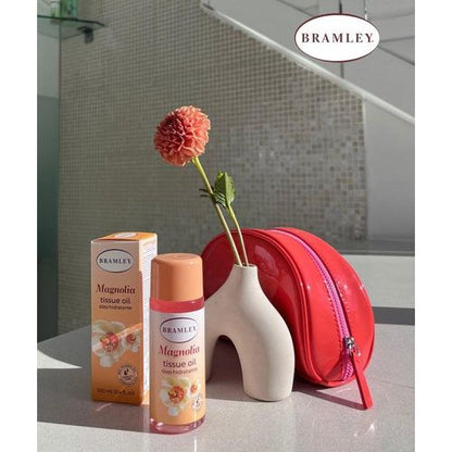 Bramley 2 in 1 Glowing Set: Magnolia body butter + Magnolia tissue oil