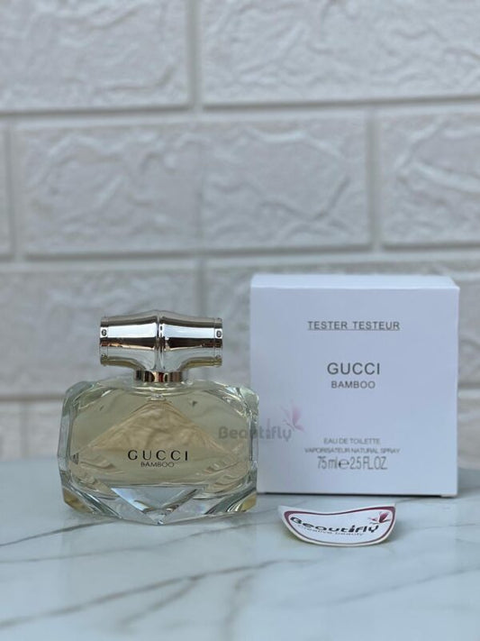 Generic Gucci Bamboo â€“ 75ml tester â€“ EDP for Women  Plus free 5 travel spray and Deodorant