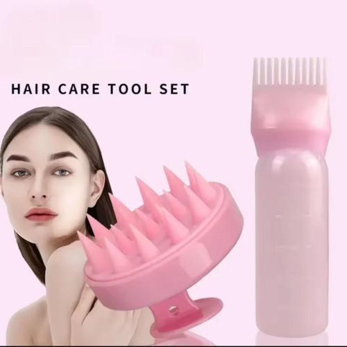 2 in 1 HAIR CARE TOOL SET: Applicator + Comb Set