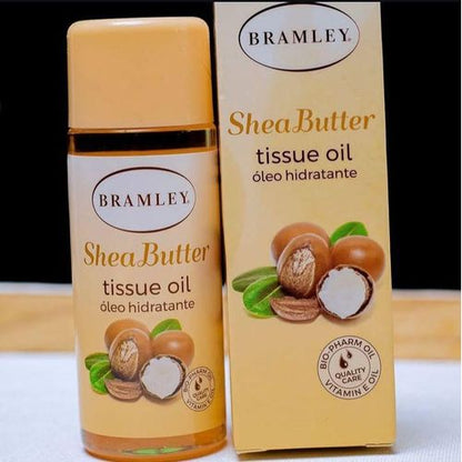 Bramley 2 in 1 Moisturizing Set: Shea butter body butter + Shea butter tissue oil