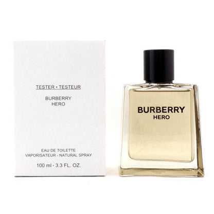 BURBERRY Hero (M) EDP 100ml [UNUSED TESTER Plus free 5 travel spray and Deodorant
