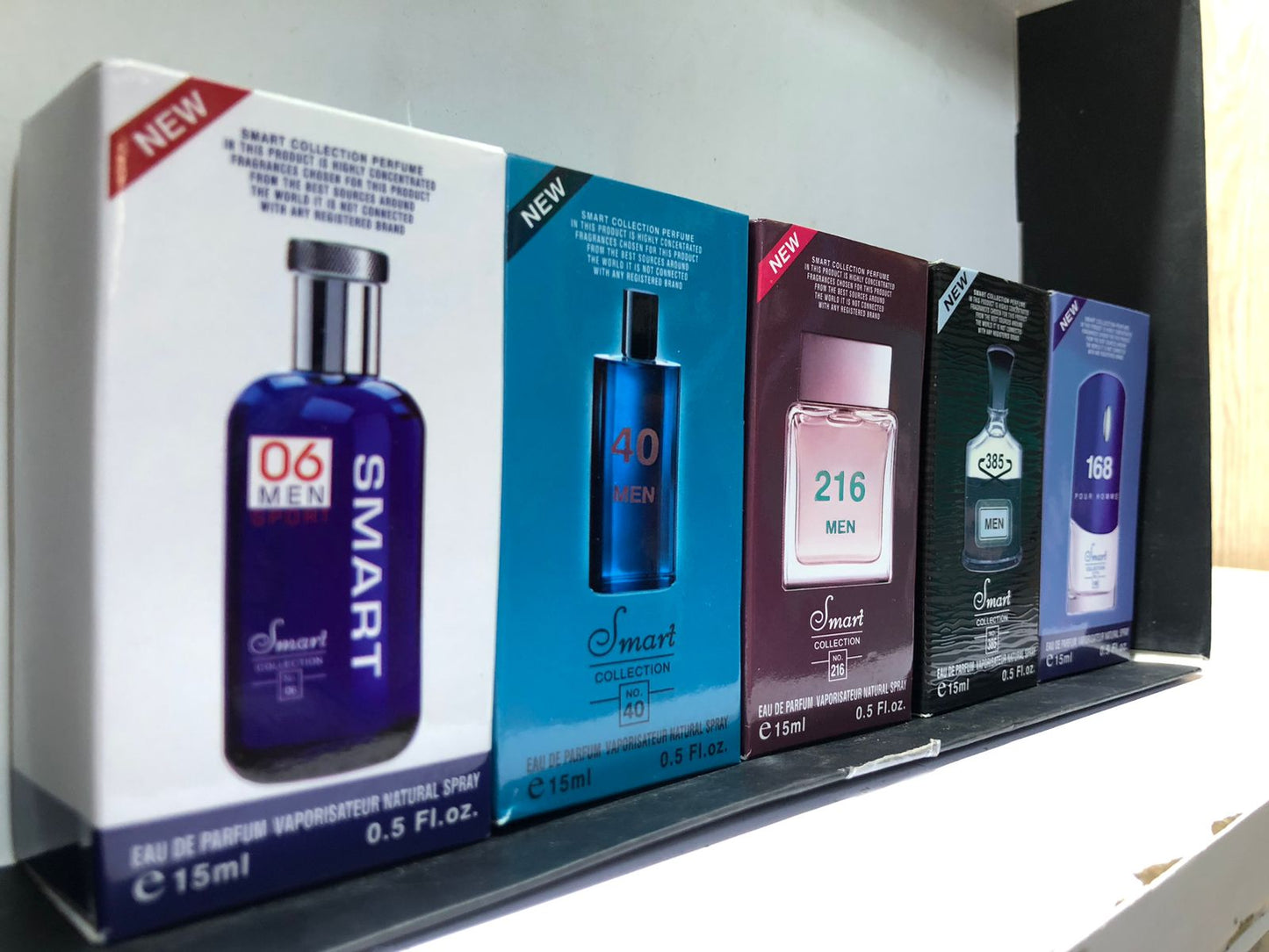 5 Pack Smart Collection Perfume For Men