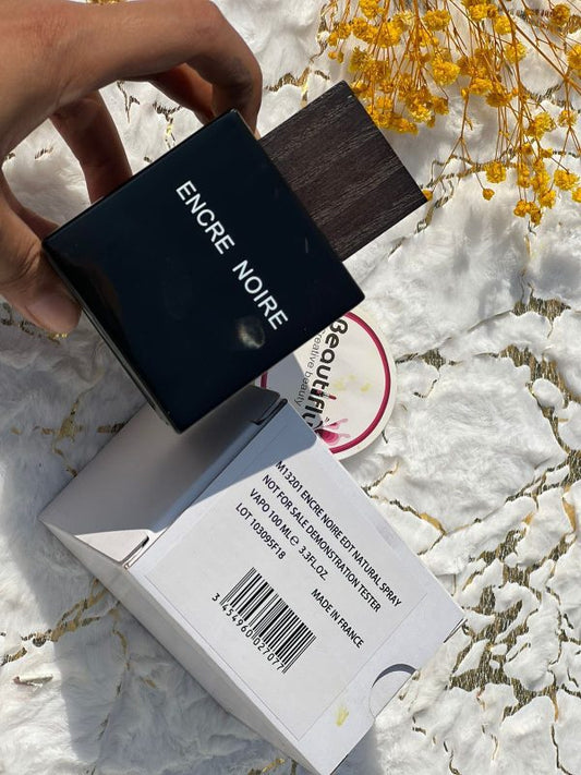 Generic Encre Noire Lalique â€“ 100ml Tester â€“ EDT for Men Plus free 5 travel spray and Deodorant