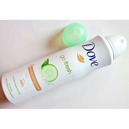 Dove 3 in 1 SELFCARE SET: Cucumber & green tea body wash + Deo spray + Deo stick