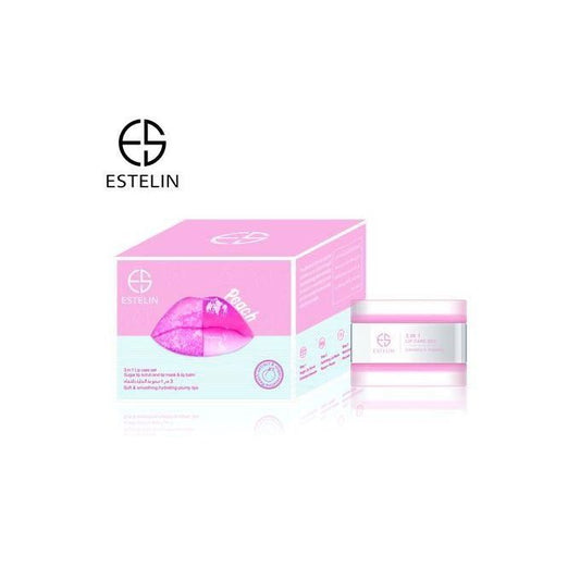 3in1 Lip Care combo with real peach extract for smooth and soft lips