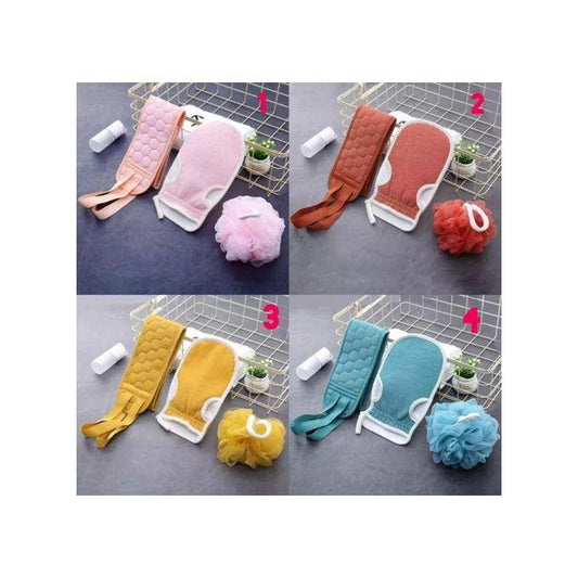 3pcs Set Exfoliating Body Scrubber